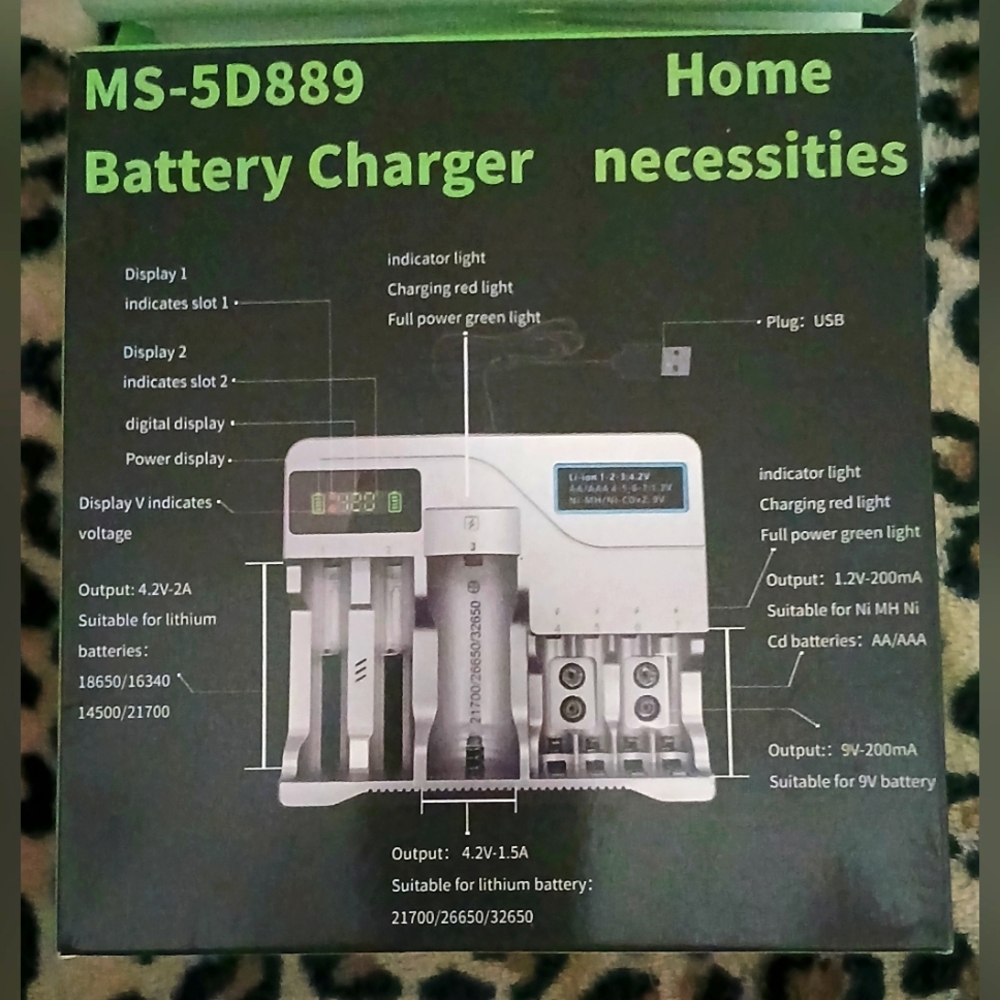 MS-5D889 Battery Charger